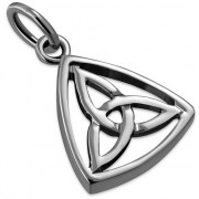 Solid Trinity Knot Celtic Pendant, pn596